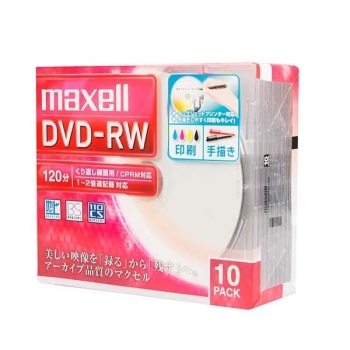 マクセル　ＤＷ１２０ＷＰＡ．１０Ｓ　ＤＶＤ－ＲＷ