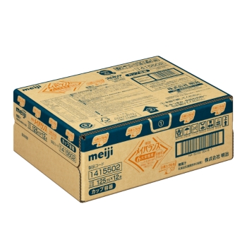 明治　メイバランス　Ｍｉｎｉカップ　白桃ヨーグルト味　１２本