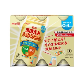 ほほえみ　らくらくミルク　２００ｍｌ×６缶