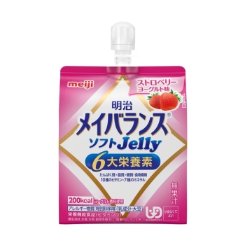 明治　メイバランス　ソフトＪｅｌｌｙ　ストロベリーヨーグルト味