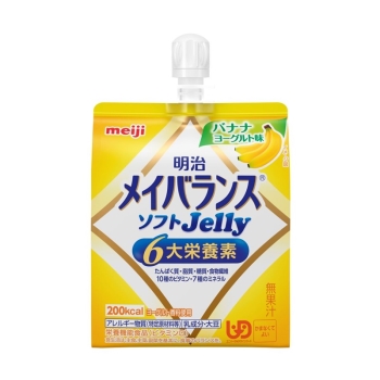 明治　メイバランス　ソフトＪｅｌｌｙ　バナナヨーグルト味