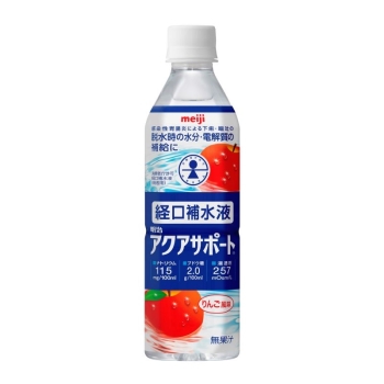 明治　アクアサポート５００ｍｌ　りんご風味