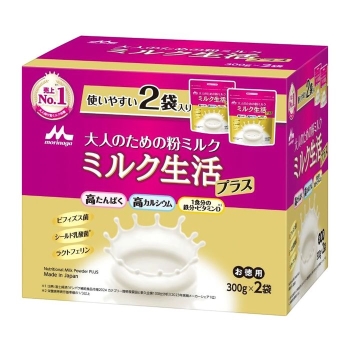 森永乳業　ミルク生活プラス２袋セット