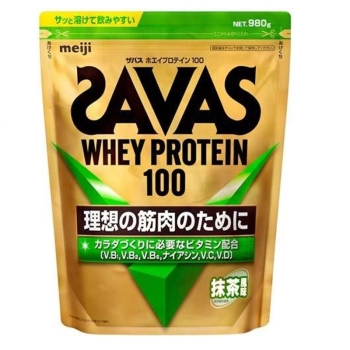 ザバス　ホエイプロテイン１００抹茶　９８０ｇ