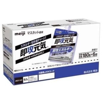 即攻元気ゼリーエネルギ＆マルチＶ　６袋