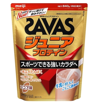 ザバスジュニアプロテインココア８４０ｇ（６０食分）