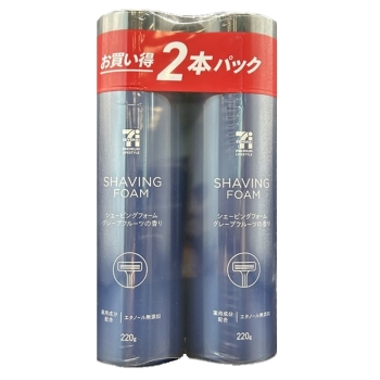 セブンプレミアムライフスタイル　薬用シェービングフォーム　２本パック
