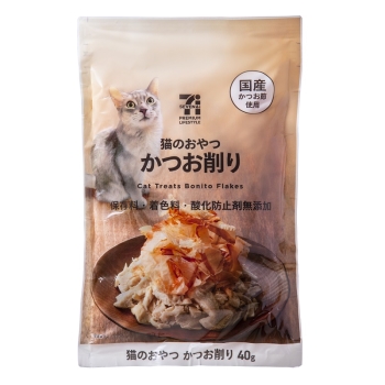 セブンプレミアムライフスタイル　猫のおやつ　かつお削り　４０ｇ