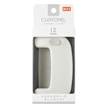 マックス　穴あけパンチ　シフォネルパンチホワイト