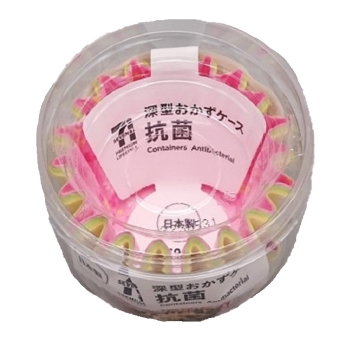セブンプレミアムライフスタイル　深型おかずケース　抗菌　６号　５２枚