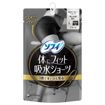 ソフィ体にフィット吸水ショーツ　Ｌ