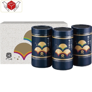 やま磯　初摘み味付海苔ギフト　ＹＡ３本詰