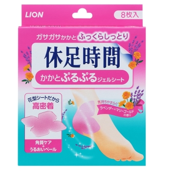 休足時間かかとぷるぷるジェルシート　８枚