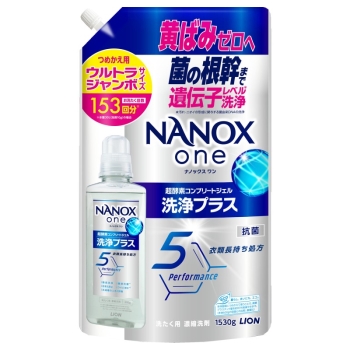 ＮＡＮＯＸｏｎｅ洗浄プラス　詰替え用　ウルトラジャンボ　１５３０ｇ