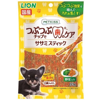 つぶつぶササミスティック　野菜　６０ｇ