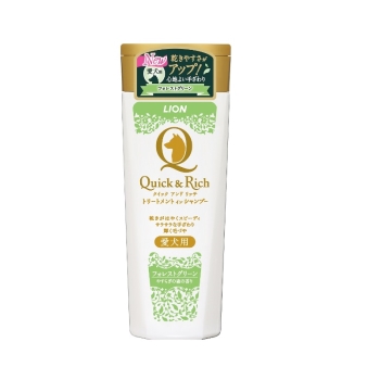 ライオン　クイック＆リッチ　トレ－トメントシャンプー　グリーン　２００ｍｌ