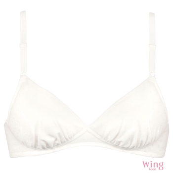 ウイングティーン　成長期のバストにやさしくフィット(ノンワイヤー・3/4カップ)