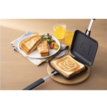 ハト柄　ホットサンドメーカー