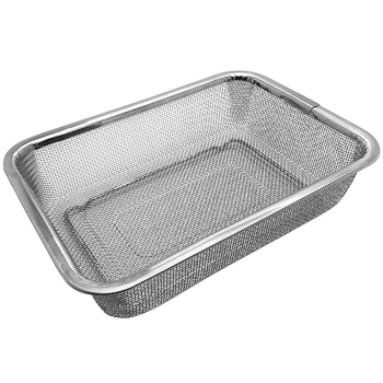 日本製　角型ざる（中）