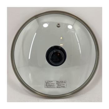 【在庫限り】キッチン強化ガラス蓋　２６ｃｍ