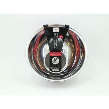 日本製　深型　ステンレスボール　１８ｃｍ