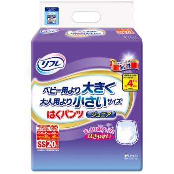 リフレ　はくパンツジュニアＳＳ２０枚