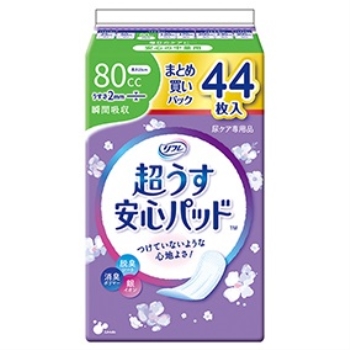 リフレ　超うす安心パッド　まとめ買い　８０ＣＣ　４４枚