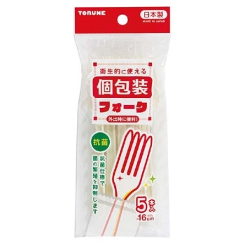 抗菌フォーク　個包装　５本入り