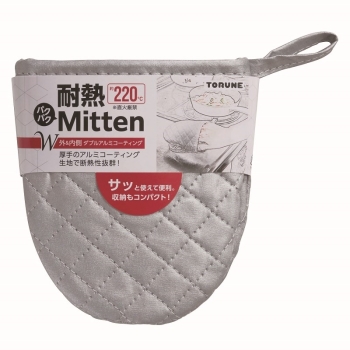 ダブルアルミコーティング　ぱくぱく　ミトン
