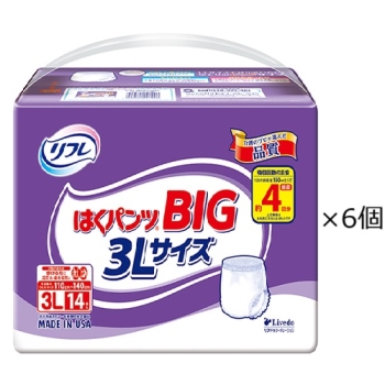 リフレ　はくパンツ　３Ｌ　１４枚　４１６６４２