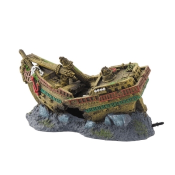 ａｑｕａｎｅｒｕ　アクアリウムオーナメント　沈没船