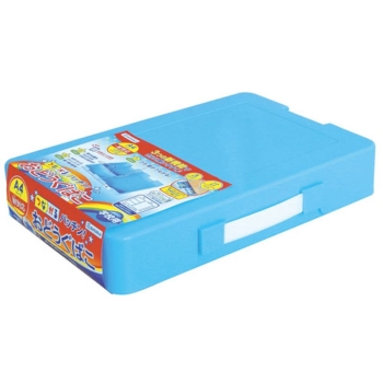 デビカ　つながる！パッチンおどうぐばこ　ブルー