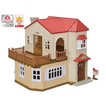 エポック社　シルバニアファミリー　赤い屋根の大きなお家　－屋根裏はひみつのお部屋－