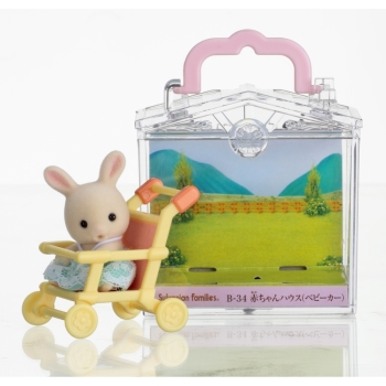 エポック社　シルバニアファミリー　赤ちゃんハウス（ベビーカー）　Ｂ－３４