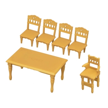 エポック社　シルバニアファミリー　ダイニングテーブルセット　カ－４２１