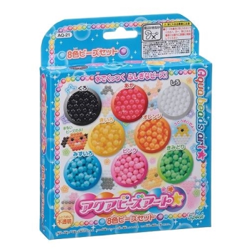 エポック　アクアビ－ズ　８色ビーズセット　ＡＱ－２１
