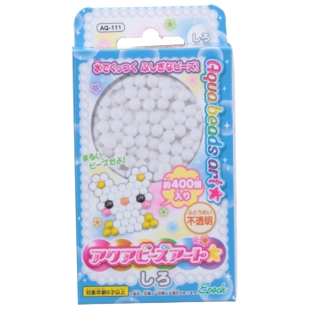 エポック社　アクアビーズ　単色　しろ　ＡＱ－１１２