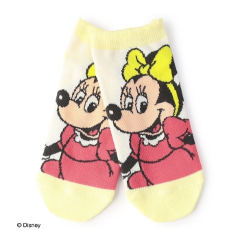 レディース　ディズニーキャラクター　ショート丈ソックス