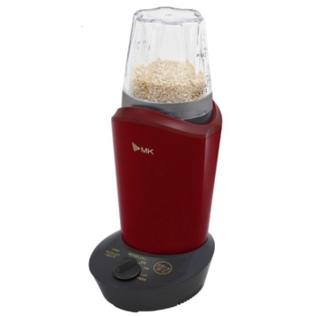 エムケー精工　小型精米機ライスロン　ワインレッド　ＳＭ－２０１Ｒ（２合）