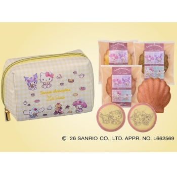 ＜サンリオキャラクターズ＞ティータイムポーチ