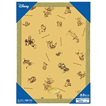 ディズニーミッキー＆フレンズ　世界最小１０００ピースパネル　ナチュラル