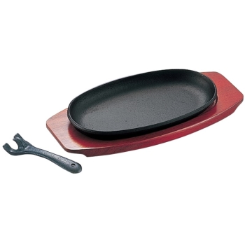 池永鉄工　ガス火専用ごくうまグルメ　ハンバーグプレート１Ｐ