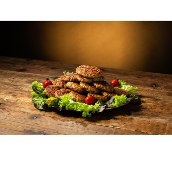 【じぶんぎふと】電子レンジで簡単　大容量のハンバーグ20個