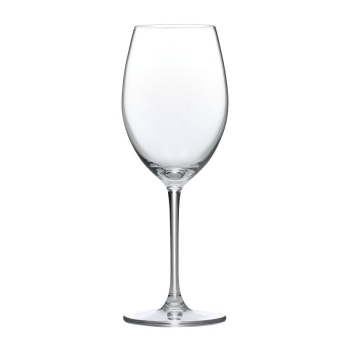 【在庫限り】パローネ白ワイングラス３５５ｍｌ