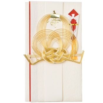 金封　三階松　短冊付