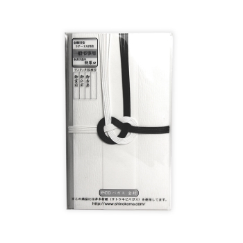 金封　黒白７本　短冊無地　ＳＫ－ＩＹ－１２