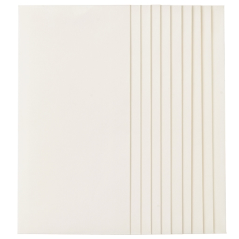 万型ぽち袋自然色　白無地　１０枚入