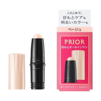 資生堂　プリオール　美つやアイクリームカラー　ベージュ