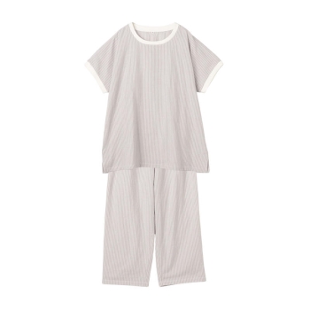 ボディクーラー　婦人　サッカーストライプ　プルオーバールームセット／セブンプレミアムライフスタイル