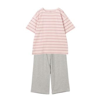 ボディクーラー　婦人　天竺ボーダールームセット／セブンプレミアムライフスタイル